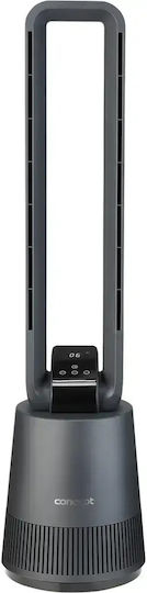 Concept Ventilator Fără Palete 50W Cu Telecomandă Gri