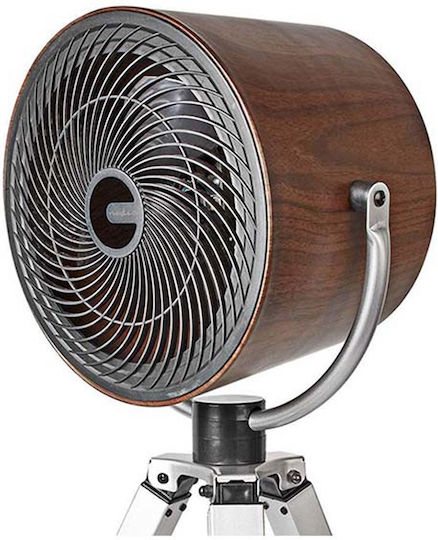 Nedis Ανεμιστήρας Ορθοστάτης 45W Διαμέτρου 25cm Καφέ