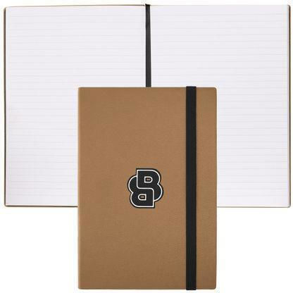 Hugo Boss Σημειωματάριο A5 Varsity Camel Lined