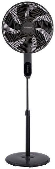 Primo PRSF-80736 Pedestal Fan 70W 40cm Diameter Gray