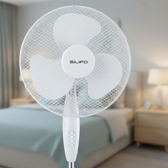MultiHome FS-40A Pedestal Fan 45W Fan Diameter 40cm White