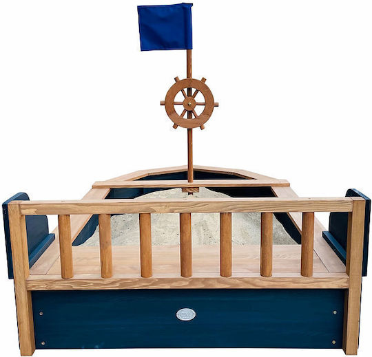 Sandkasten Spielzeug Piratenschiff Blau Für 3+ Jahre