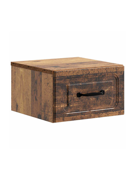 Wooden Brown Bedside Tables 2 Pieces 34.5x33x20cm