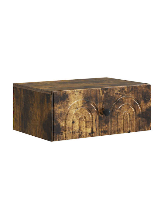 Wooden Brown Bedside Tables 2 Pieces 49x34.5x20cm