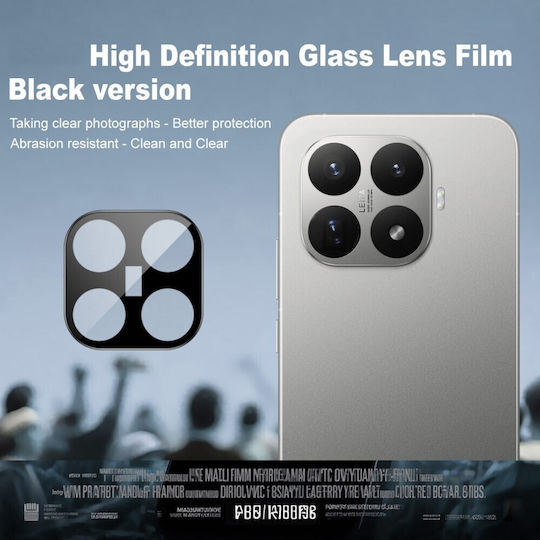 Xiaomi 17t 5g Imak Camera Lens Protector Τζαμάκι Κάμερα Black