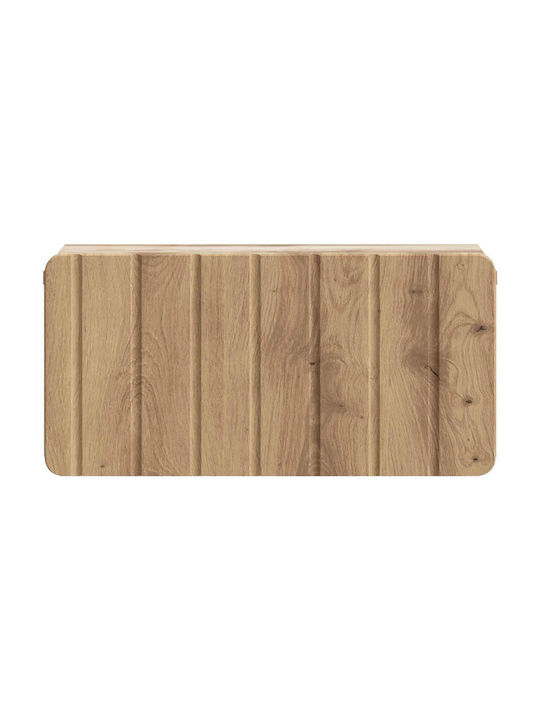 Нощни Шкафчета Дървени Кафяви 2 Бройки 49x34.5x24см