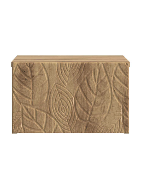 Wooden Brown Bedside Tables 2 Pieces 49x34.5x20cm