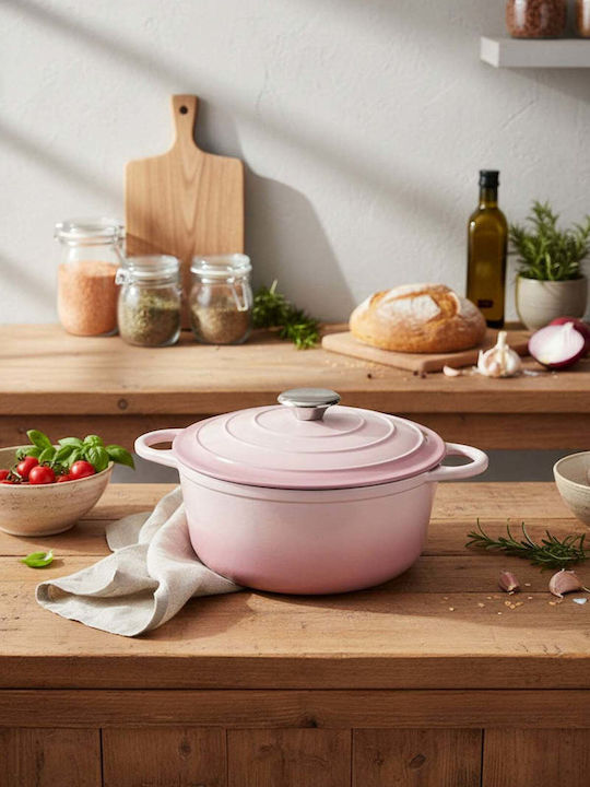 SteweHome Deep Cast Iron Stockpot