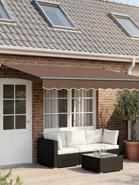 vidaXL Terrasse Zelt mit LEDs Braune x