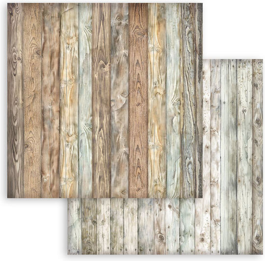 Scrapbooking Papers 10 Pieces 20.3×20.3cm Stamperia Symphony Backgrounds