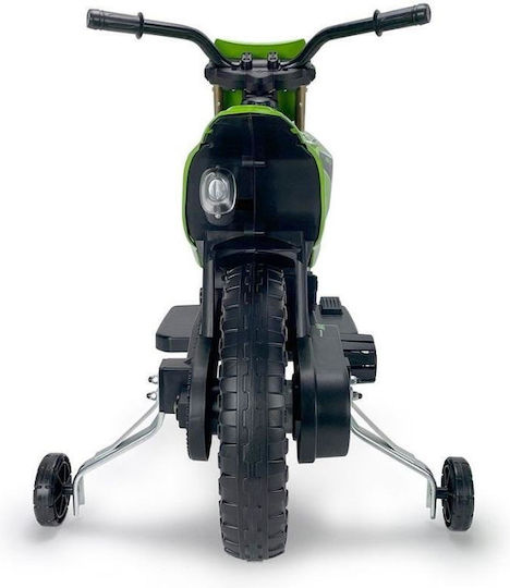 Kinder Elektromotorrad Kreuz Lizenziert Elektrisch 12 Volt Grüne Für 6+ Jahre