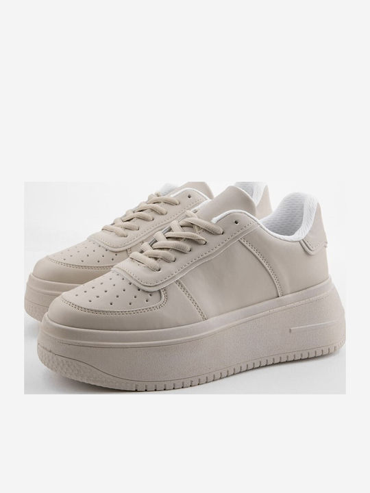 Damen Sneakers Beige