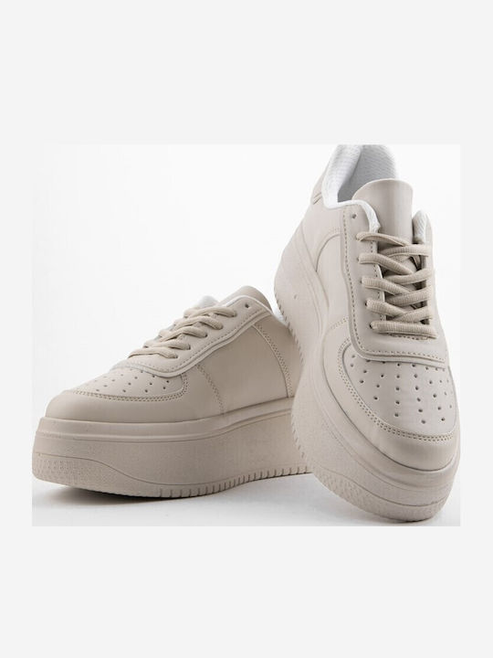 Damen Sneakers Beige