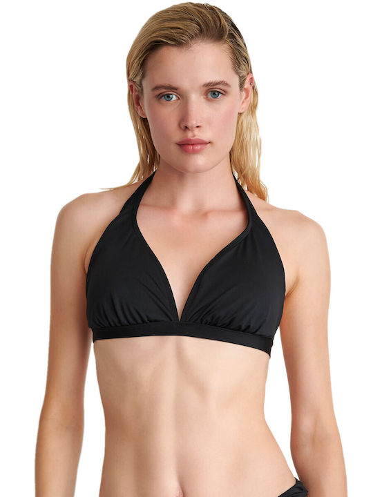 Bikini Σουτιέν D Cup Μαύρο