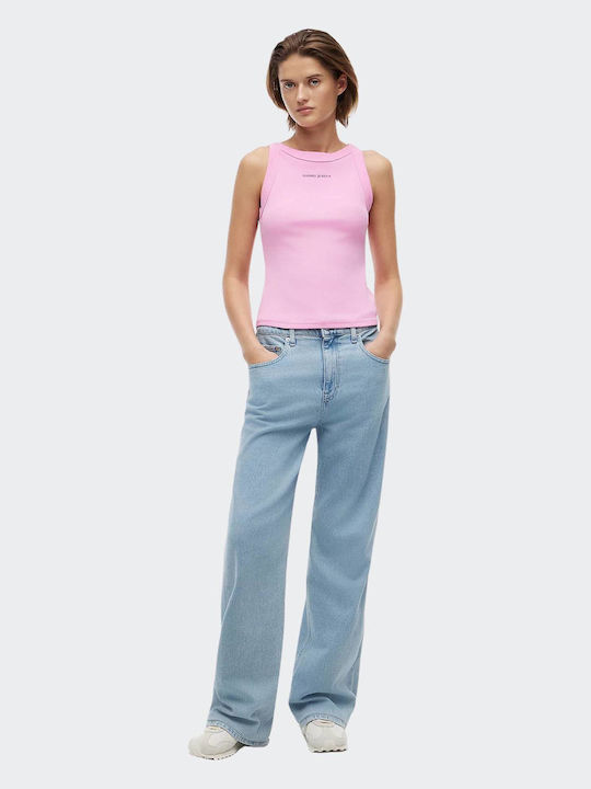Women's Sleeveless Blouse Pink