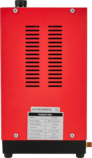 Генератор На Дим За Откриване На Течове 12v 9l/min 30ml Kd3520
