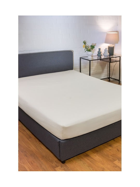 Naf Naf Hue Bed Sheet Super King with Rubber Hugger 160x200cm Birch