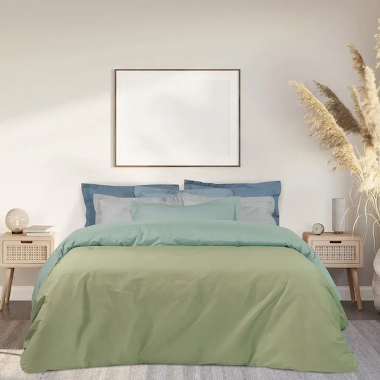 Das Home Sheet Super-Double with Elastic 170x200+35cm. 1018 Light Blue