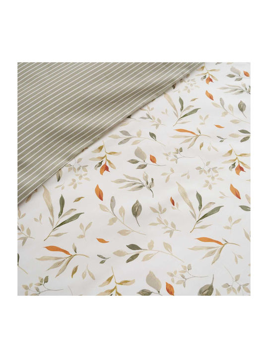 Vesta Home Valencia Bed Sheets Set Super King 240x270cm Olive 4 Pieces