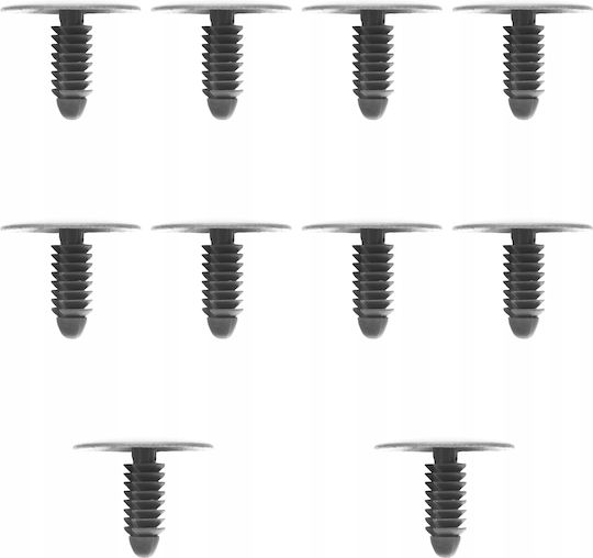 1x Clips Din Plastic Pentru Mașină Tapițerie Acoperiș 8mm