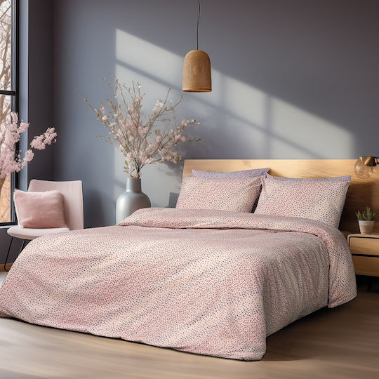 Beauty Home Set Super dublu 4buc 165x200+30cm cu Elastic Moritz Art 12093 Somon Beauty Home Set Super dublu 4buc 165x200+30cm cu Elastic Moritz Art 12093 Somon