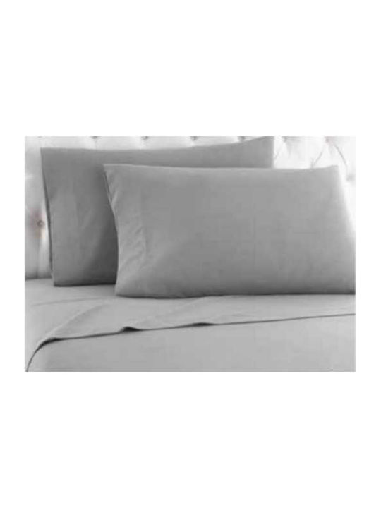 TnS Sheet for Single Bed 160x200cm. Light Grey