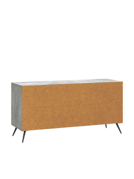 Dulap TV Gri Beton M102xA34.5xÎ50cm