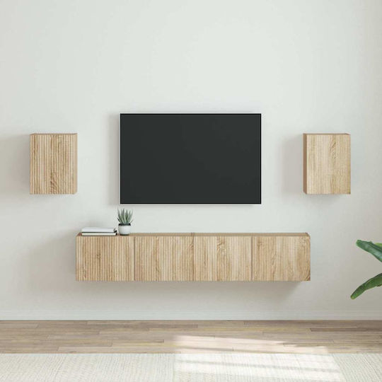 Wall-Mounted TV Stand Sonoma 30x31x40 cm