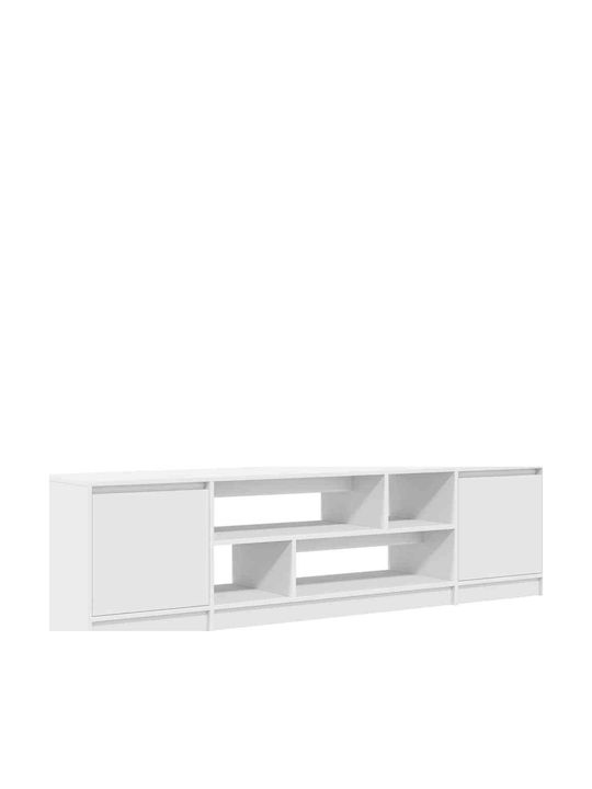 TV Stand White M188.5xD41xH50cm