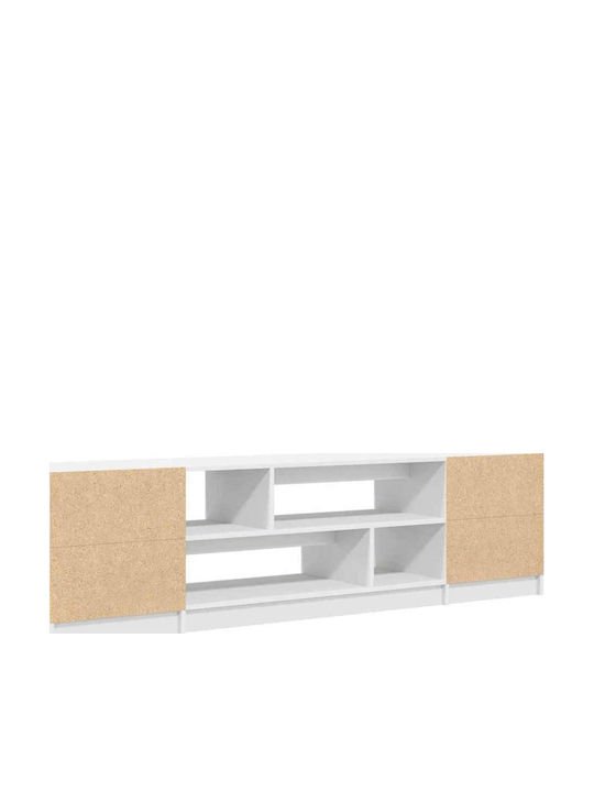 TV Stand White M188.5xD41xH50cm