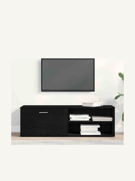 TV Stand Black L120xW34xH37cm