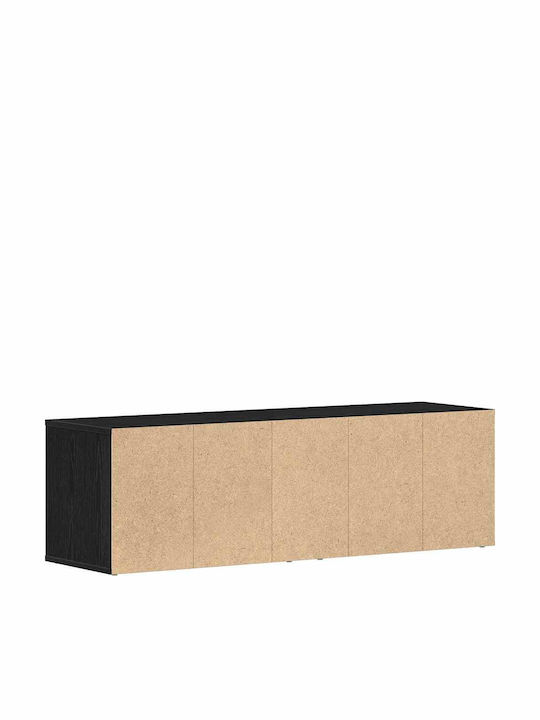 TV Stand Black L120xW34xH37cm