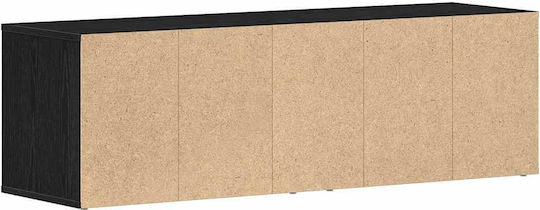 TV-Ständer Schwarz M120xP34xH37cm
