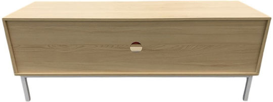 Έπιπλο Τηλεόρασης Haptic Μπεζ Μ120xΠ40xΥ45cm
