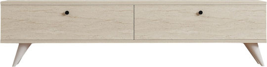 TV Stand Paris Travertine L160xD25xH35cm