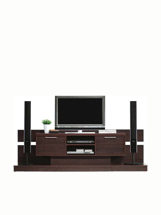 TV-Möbel Hölzernes Analog Wenge L210xB50xH65cm