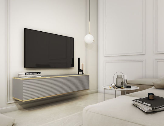 Loro Ii Επιδαπέδιο Γκρι 135x32x30εκ.