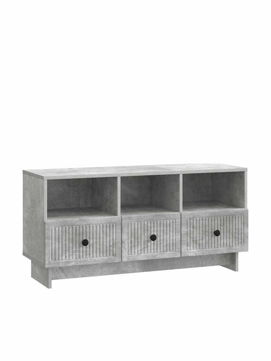 Έπιπλο Τηλεόρασης Γκρι Μ102xΠ34.5xΥ50cm