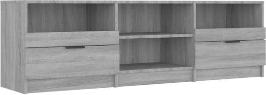 Έπιπλο TV Επιδαπέδιο Γκρι Sonoma 150x33.5x45εκ.