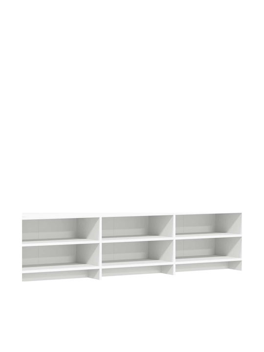 TV Stand White L168xW33xH47cm