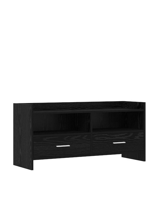Έπιπλο Τηλεόρασης Μαύρη Δρυς Μ100xΠ33xΥ47cm