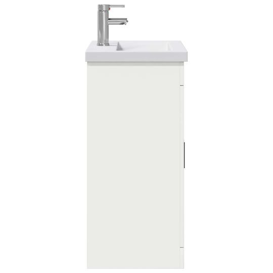 vidaXL Πάγκος με Νιπτήρα Μ61xΒ40xΥ84.5cm Λευκό