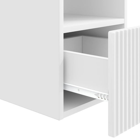 vidaXL Bench Without Sink M30xD44.5xH50cm White