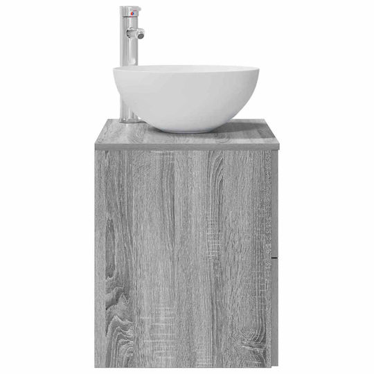 vidaXL Πάγκος χωρίς Νιπτήρα Μ49.5xΒ41xΥ64.5cm Γκρι Sonoma