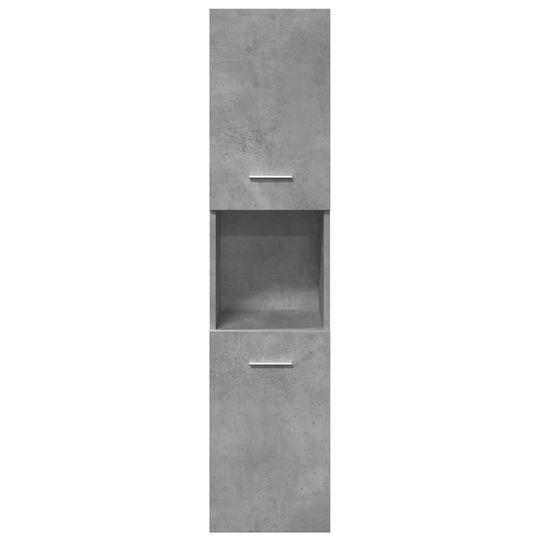 vidaXL Möbelset Waschtisch mit Waschbecken, Spiegel & Säule L91xB18.5xH39.5cm Grey