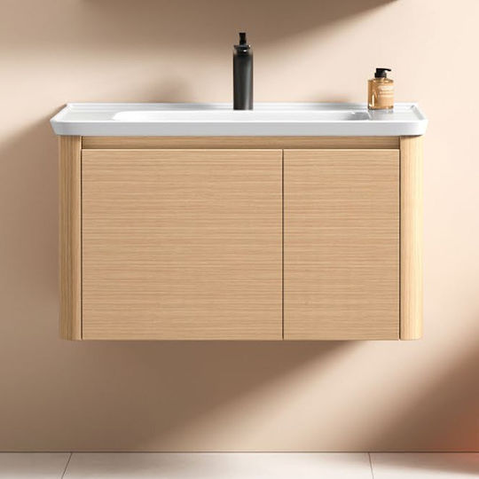 Martin Плот Със Смесител М80xД46xВ43cm Golden Wood