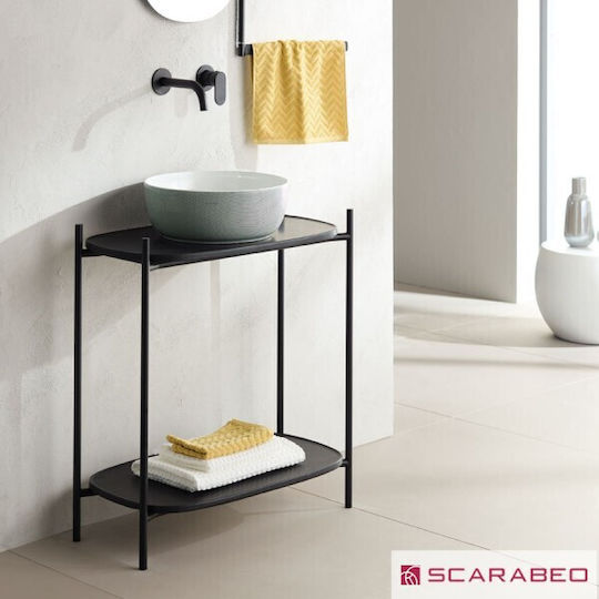 Scarabeo Countertop without Sink L74xW43xH77.5cm Ardesia