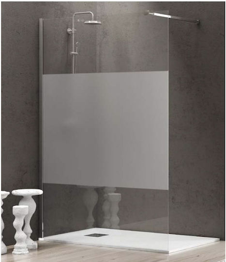 Karag Free 1 Σταθερό Πλαϊνό Ντουζιέρας 80x185cm