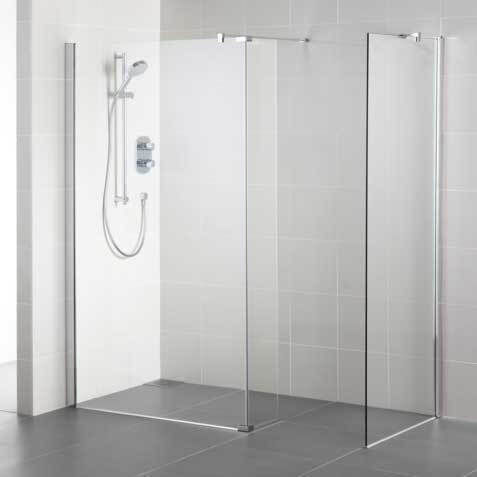 Ideal Standard Synergy Διαχωριστικό Ντουζιέρας 120x202.5cm
