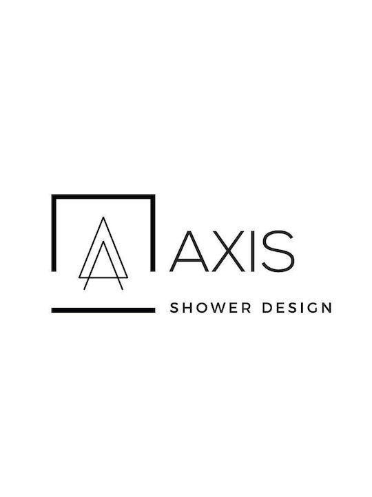 Axis Σταθερό Πλαϊνό Ντουζιέρας 87-89x185cm Clear Glass